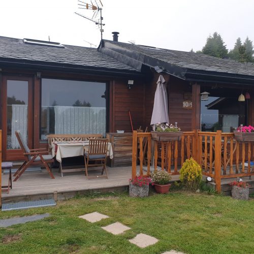 Chalet en été