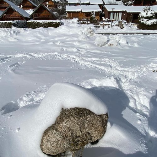 Vue au Chalet du parc