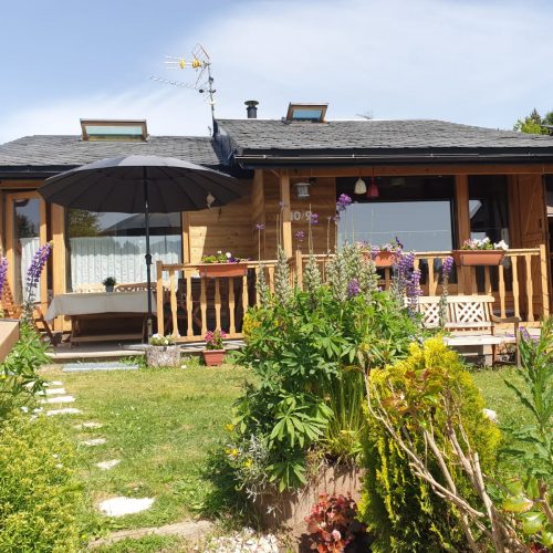 Chalet en été