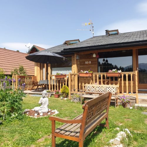 Chalet en été